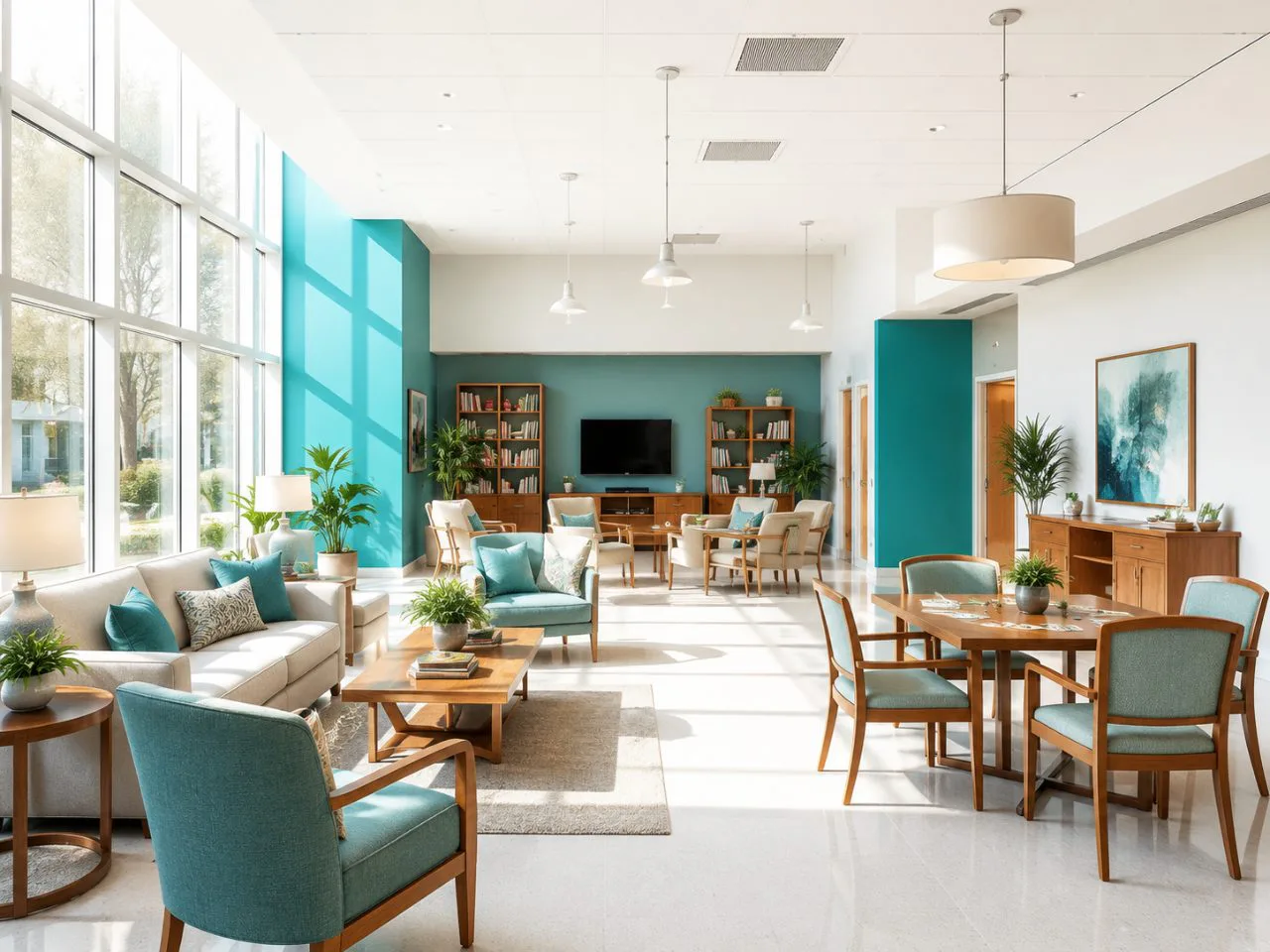 Daily activity hall